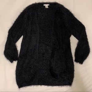Fuzzy cardigan